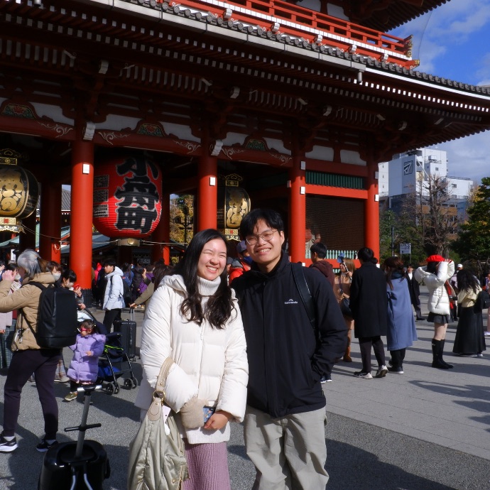 Nichapat & Sarin — founders of Autumn Scoop